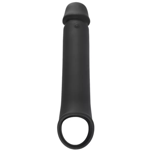 Rebel - vibrerende penis sleeve - genopladelig fjernbetjening - sort