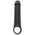 Rebel - vibrerende penis sleeve - genopladelig fjernbetjening - sort