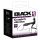 Black Velvets - vibrator og penisring - genopladelig 2i1 - sort
