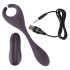 Couples Choice - vibrator til par - 2 motorer - genopladelig - lilla