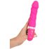 SMILE Soft - vibrator med varme - genopladelig - pink