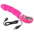 SMILE Soft - vibrator med varme - genopladelig - pink
