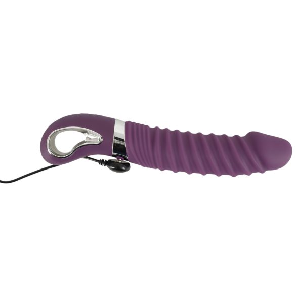SMILE Soft - vibrator med varmefunktion - genopladelig - lilla
