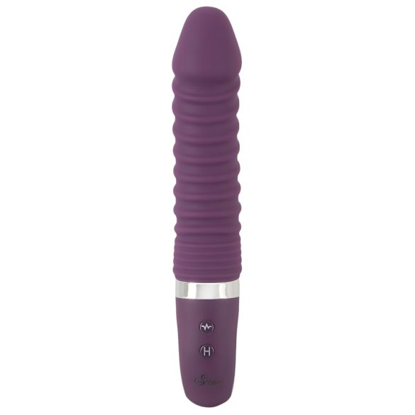 SMILE Soft - vibrator med varmefunktion - genopladelig - lilla