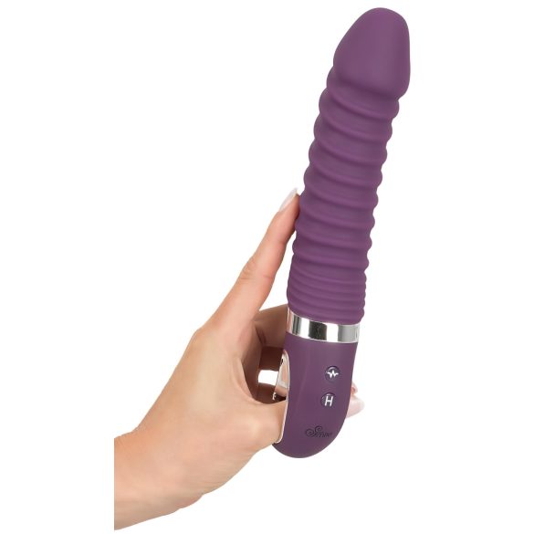 SMILE Soft - vibrator med varmefunktion - genopladelig - lilla