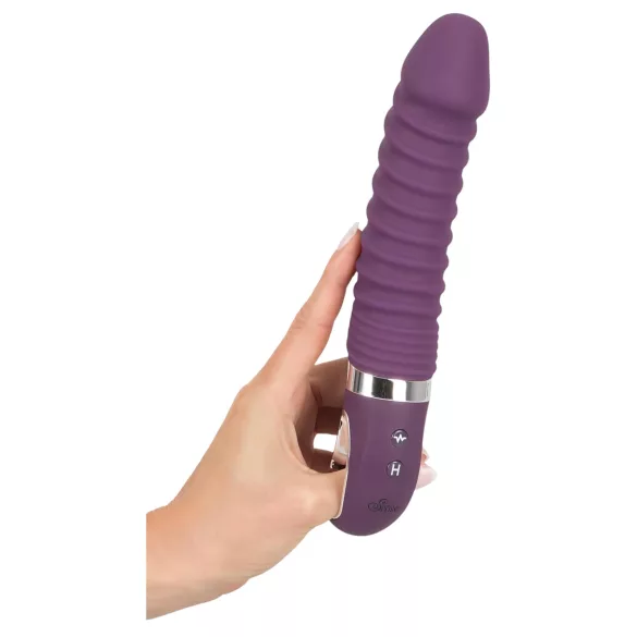 SMILE Soft - vibrator med varmefunktion - genopladelig - lilla