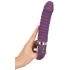 SMILE Soft - vibrator med varmefunktion - genopladelig - lilla