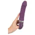 SMILE Soft - vibrator med varmefunktion - genopladelig - lilla