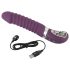 SMILE Soft - vibrator med varmefunktion - genopladelig - lilla