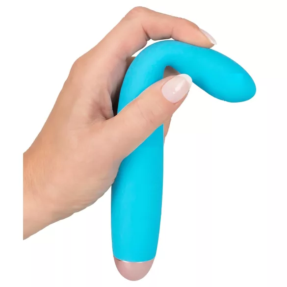 Cuties Mini - G-punkt vibrator - genopladelig, vandtæt - turkis