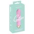 Cuties Mini - genopladelig, vandtæt spiralvibrator (pink)