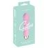 Cuties - mini spiralsvibrator - genopladelig, vandtæt - pink