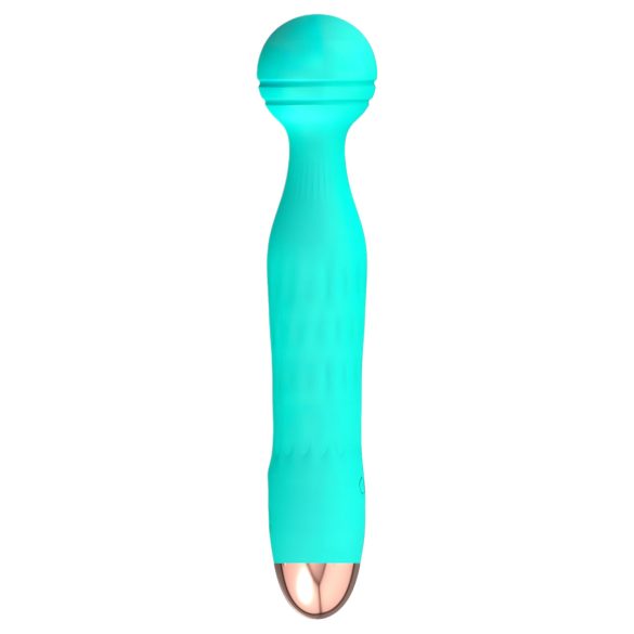 Cuties Mini Wand - genopladelig, vandtæt masserende vibrator (grøn)