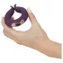 Couples Choice - penisring med 2 motorer - genopladelig - lilla