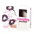 Couples Choice - penisring med 2 motorer - genopladelig - lilla