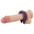 Couples Choice - penisring med 2 motorer - genopladelig - lilla