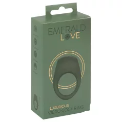 Emerald Love - genopladelig penisring - vandtæt - grøn
