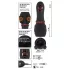 Rebel - penisvibrator med 2 motorer - genopladelig - sort