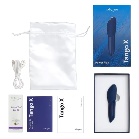 We-Vibe Tango X - klitorisvibrator - vandtæt - blå