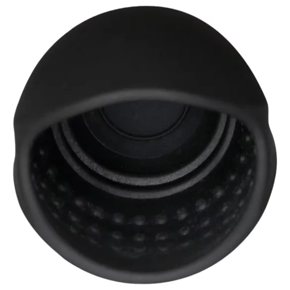 Rebel - penispumpe med vibrator og dilator - sort