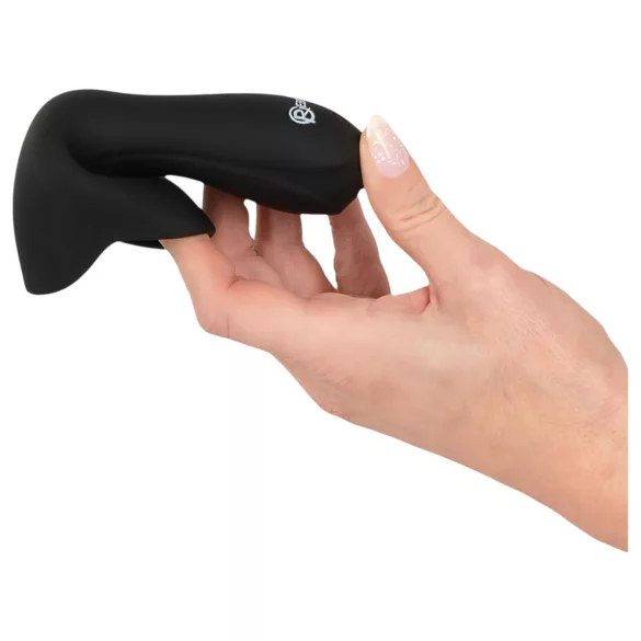 Rebel - penispumpe med vibrator og dilator - sort