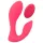 SMILE - trussevibrator med fjernbetjening - genopladelig - pink