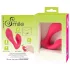 SMILE - trussevibrator med fjernbetjening - genopladelig - pink