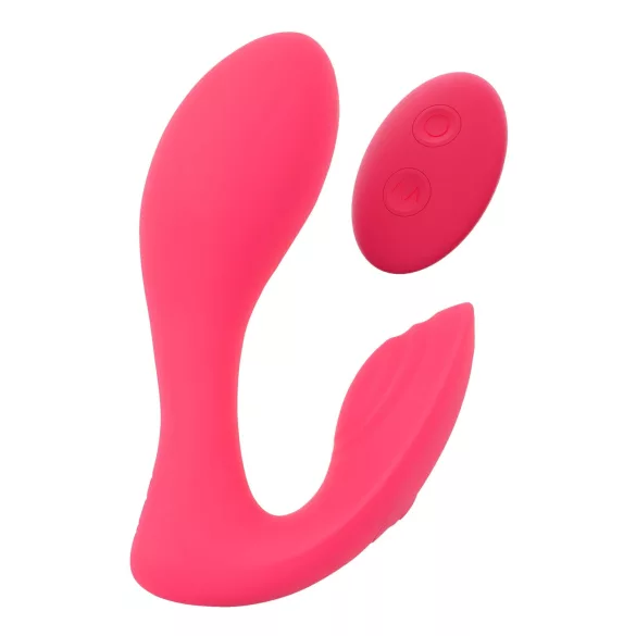 SMILE - trussevibrator med fjernbetjening - genopladelig - pink