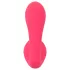 SMILE - trussevibrator med fjernbetjening - genopladelig - pink