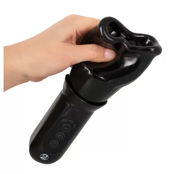 STROKER - roterende masturbator - opladelig - sort