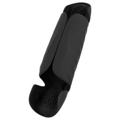 Rebel - 3-motors penishoved-vibrator (sort)