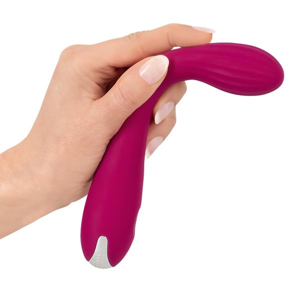SMILE G-spot - G-punkt vibrator med riller - genopladelig - lilla
