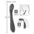 SMILE G-spot - G-punkt vibrator med riller - genopladelig - lilla