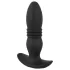 ANOS - anal vibrator med fjernbetjening - svart