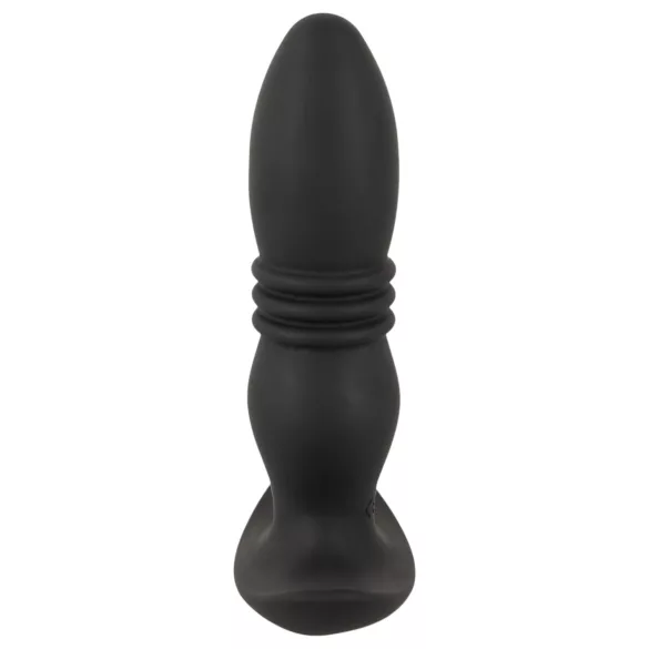 ANOS - anal vibrator med fjernbetjening - svart