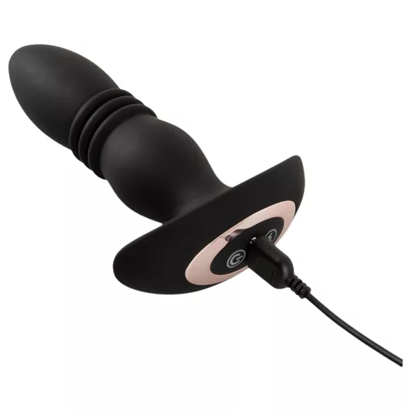 ANOS - anal vibrator med fjernbetjening - svart