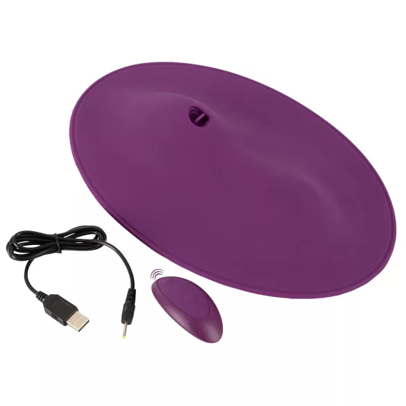 VibePad 2 - klitorisvibrator pude - vibratorfunktion - lilla