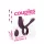 Couples Choice - penisring med fjernbetjening - genopladelig - lilla