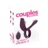 Couples Choice - penisring med fjernbetjening - genopladelig - lilla