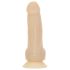 Naked Addiction Rotating 7 - roterende vibrator (18cm) - naturlig