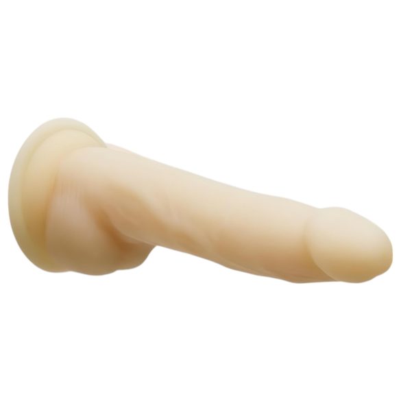 Naked Addiction Rotating 7 - roterende vibrator (18cm) - naturlig