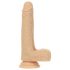 Naked Addiction - lukkende vibrator - thrust funktion - 19cm - natur