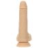 Naked Addiction - lukkende vibrator - thrust funktion - 19cm - natur