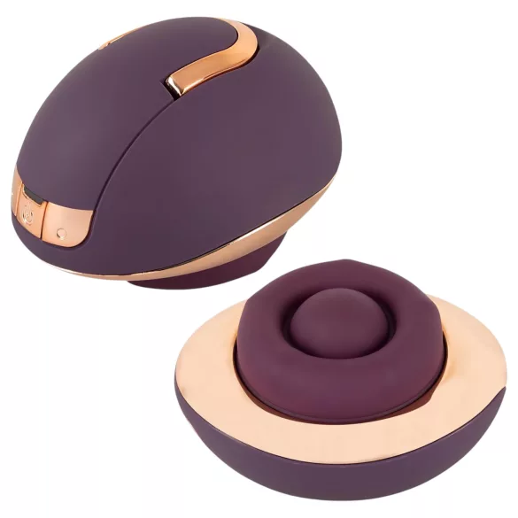 Belou - vulvamassager vibrator opladelig roterende - lilla