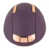 Belou - vulvamassager vibrator opladelig roterende - lilla