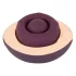 Belou - vulvamassager vibrator opladelig roterende - lilla