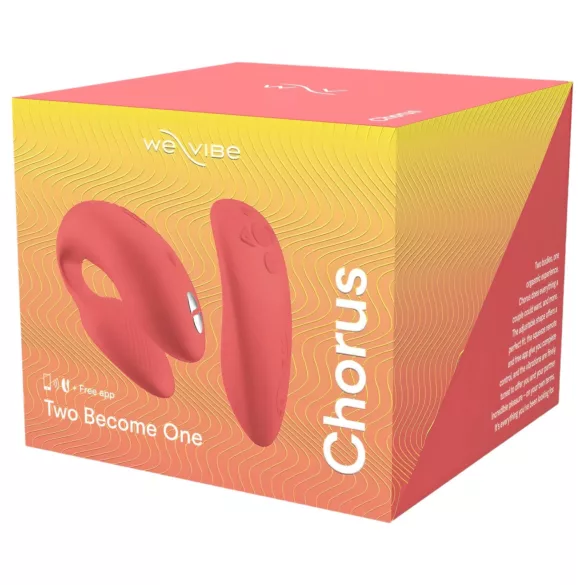 We-Vibe Chorus - parvibrator med appstyring - genopladelig - orange
