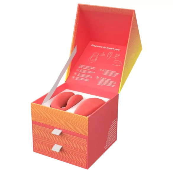We-Vibe Chorus - parvibrator med appstyring - genopladelig - orange