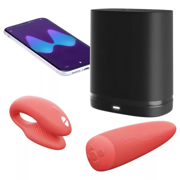 We-Vibe Chorus - parvibrator med appstyring - genopladelig - orange