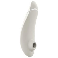 Womanizer Premium 2 - klitorisvibrator med lufttryk - hvid